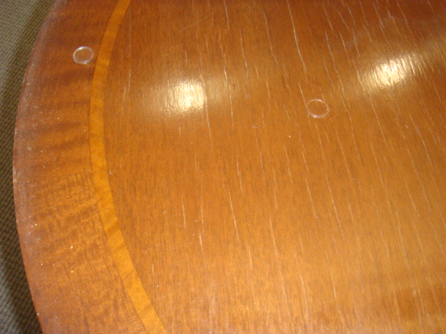 10′ x 4′ cherry racetrack table