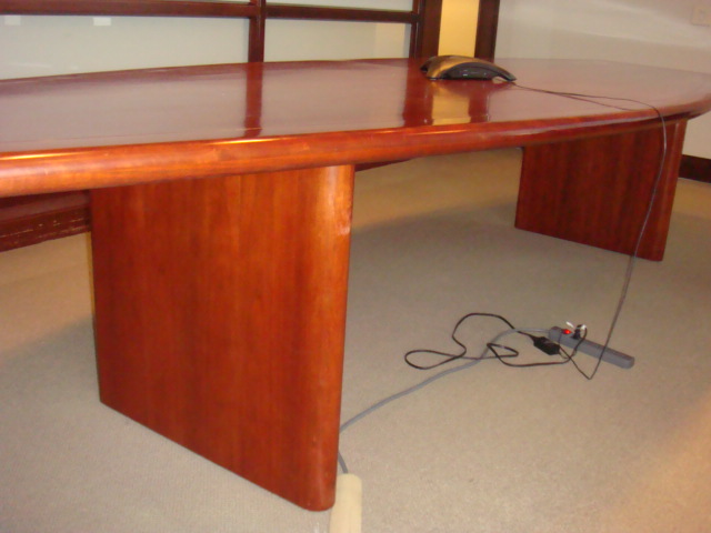 12′ x 4′ Boatshape Conference table