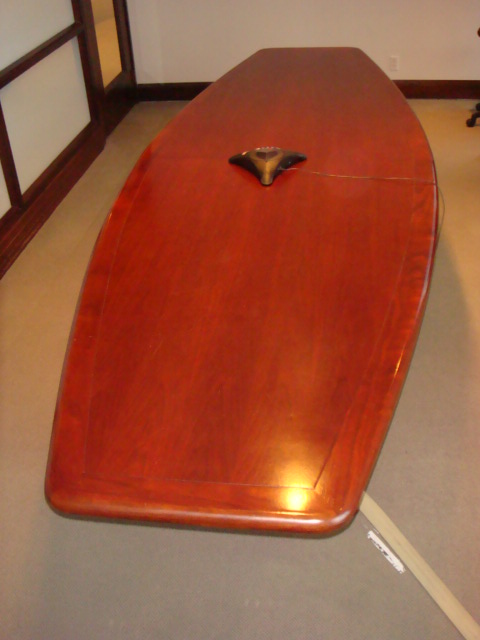 12′ x 4′ Boatshape Conference table
