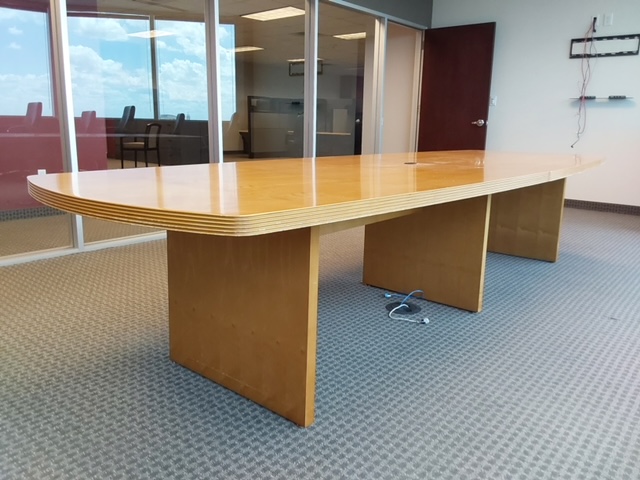 12’ x 4’ Maple Conference Table