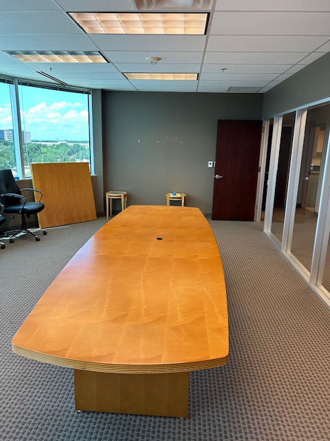 12’ x 4’ Maple Conference Table