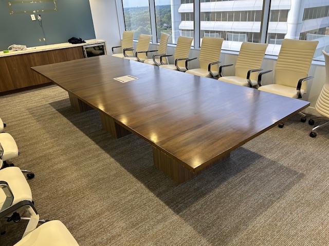 14’ x 5’ table w/power