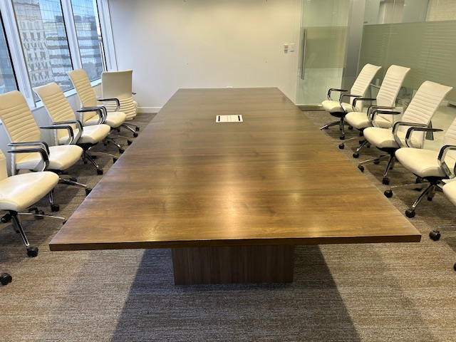14’ x 5’ table w/power