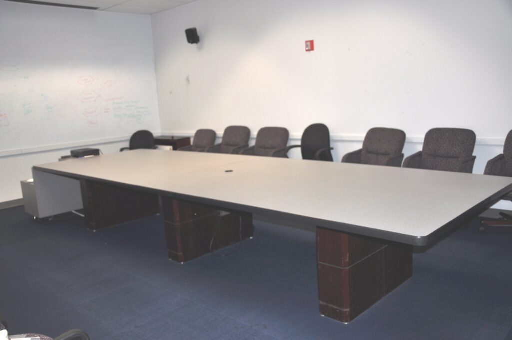 16′ x 5′ Gray Conference Table