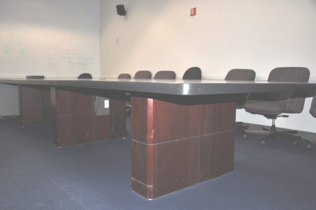 16′ x 5′ Gray Conference Table