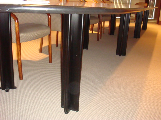 19 3/4′ x 4′ racetrack table