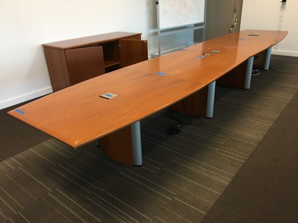 19′ x 4′ conference table