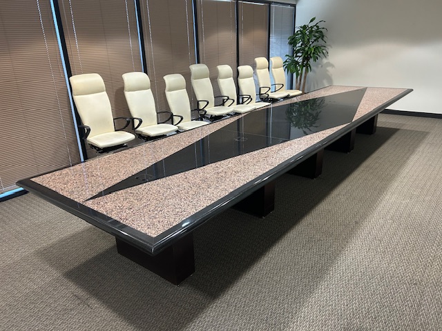 20′ x 5′ Marble table