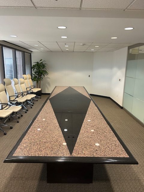 20′ x 5′ Marble table