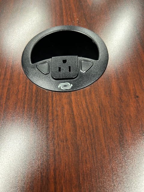 22’ x 4’ Conference Table w/power
