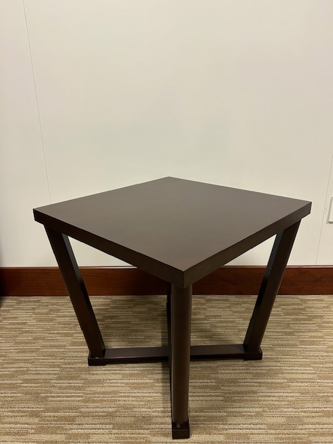 24” Square side table