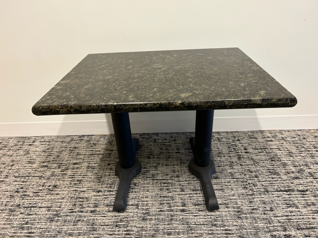30″ x 24″ marble side table