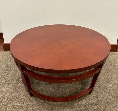 36” Dia. Coffee table
