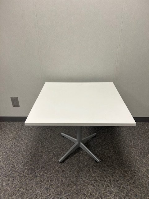 36” square break room table