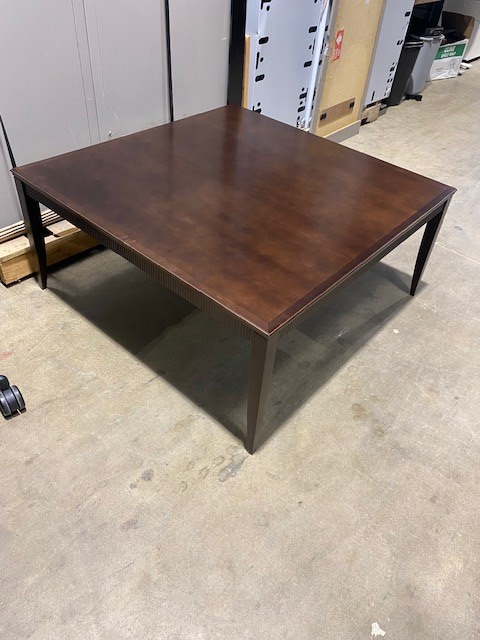 36” square coffee table