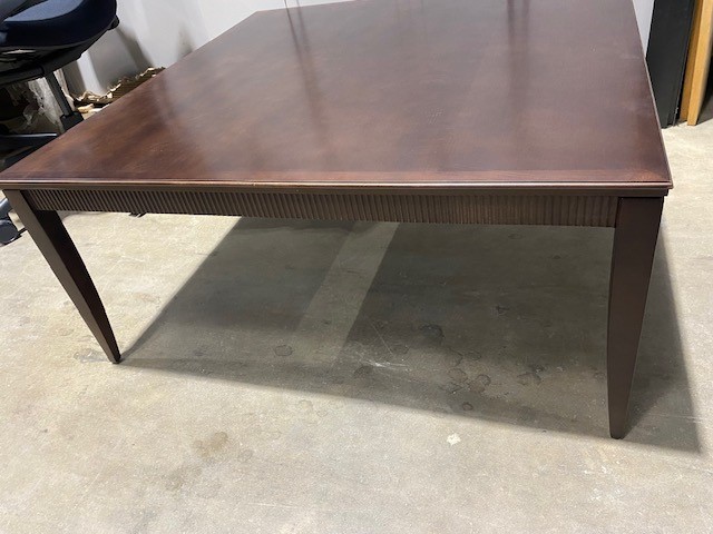 36” square coffee table