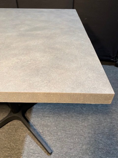 36” square table