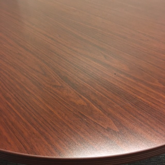 42” Dia. Cherry table