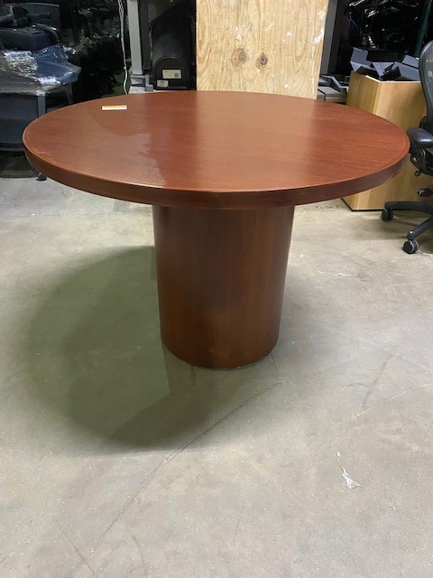 42” Round cherry table
