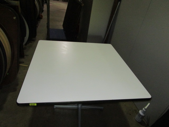 42” square table