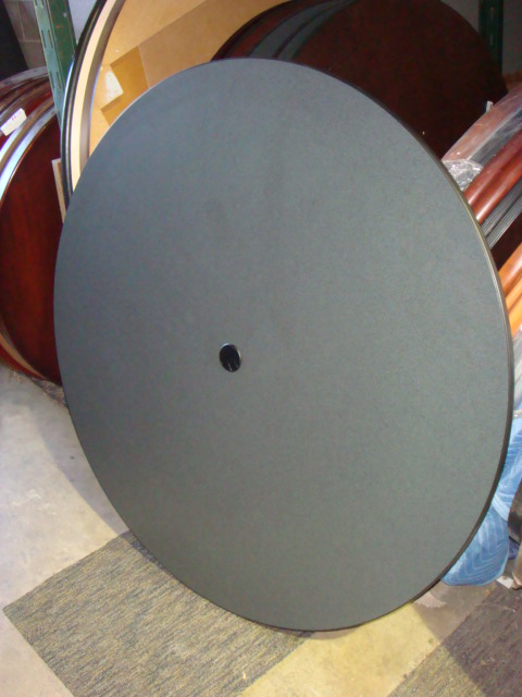 48″ charcoal laminate table