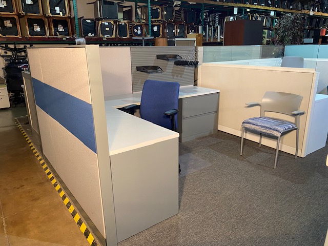 54”H Steelcase Answer stations