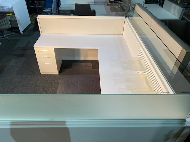 54″H Steelcase Answer stations