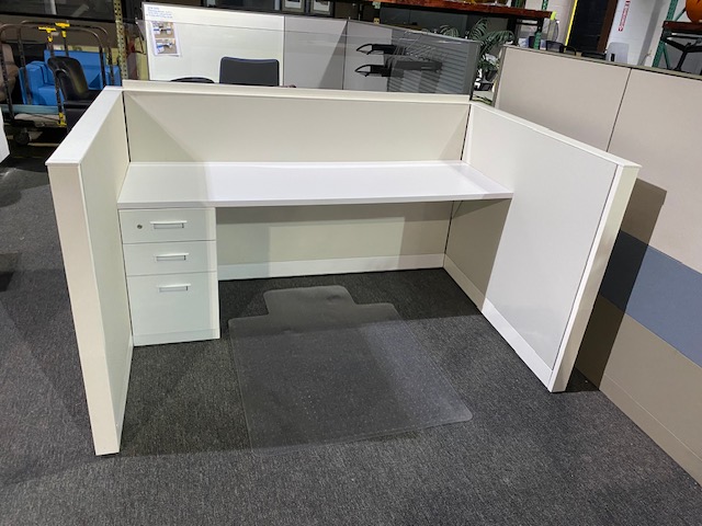 54″H Steelcase Answer stations