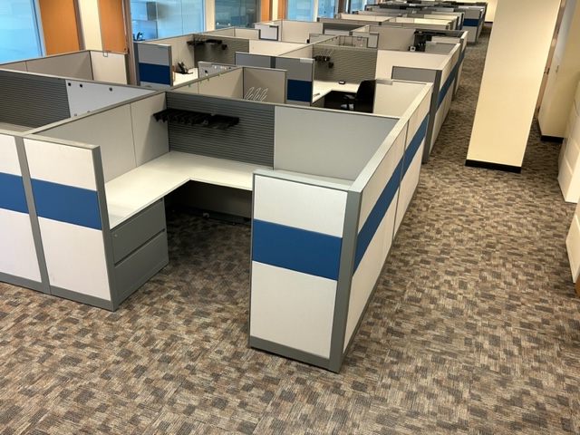 54”H Steelcase Answer stations