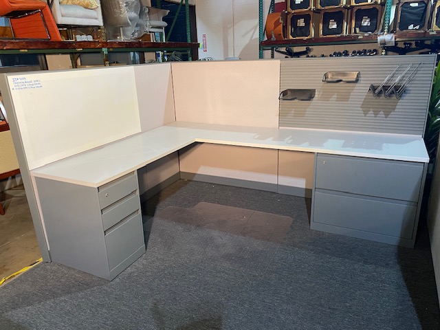 54”H Steelcase Answer stations