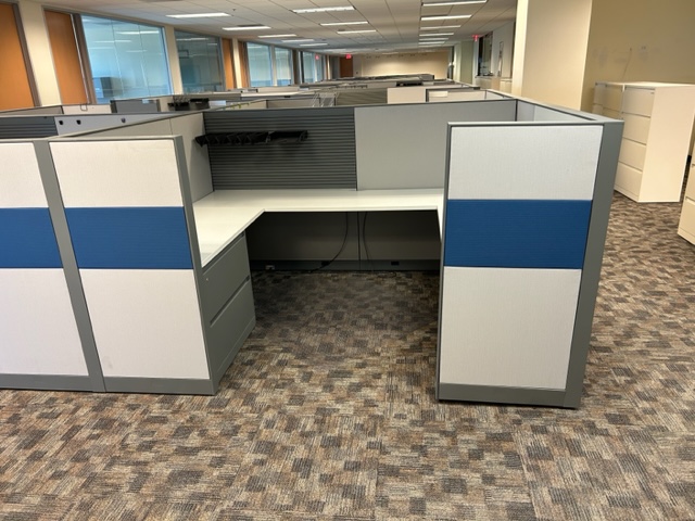 54”H Steelcase Answer stations