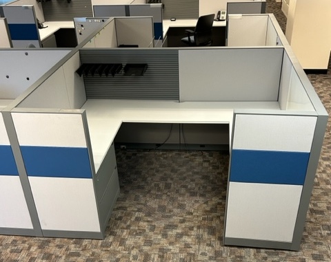 54”H Steelcase Answer stations