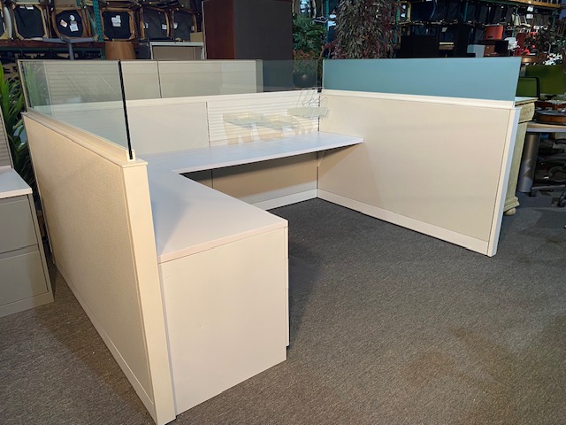 54″H Steelcase Answer stations