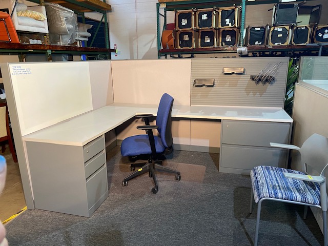 54”H Steelcase Answer stations