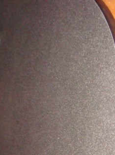 6′ x 42″ gray laminate racetrack table