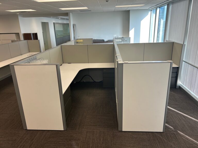 6’ x 6’ or 6’ x 8.5’ Answer stations-54”H