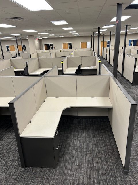 6′ x 6′ x 54″H Answer stations