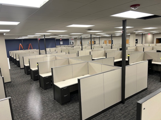 6′ x 6′ x 54″H Answer stations