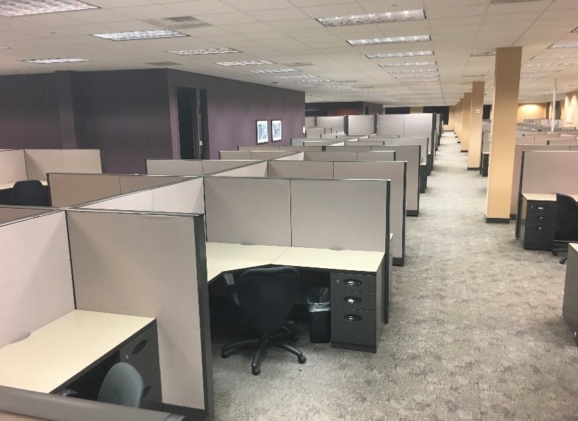 6′ x 6′ x 54″H Gray Trim Answer