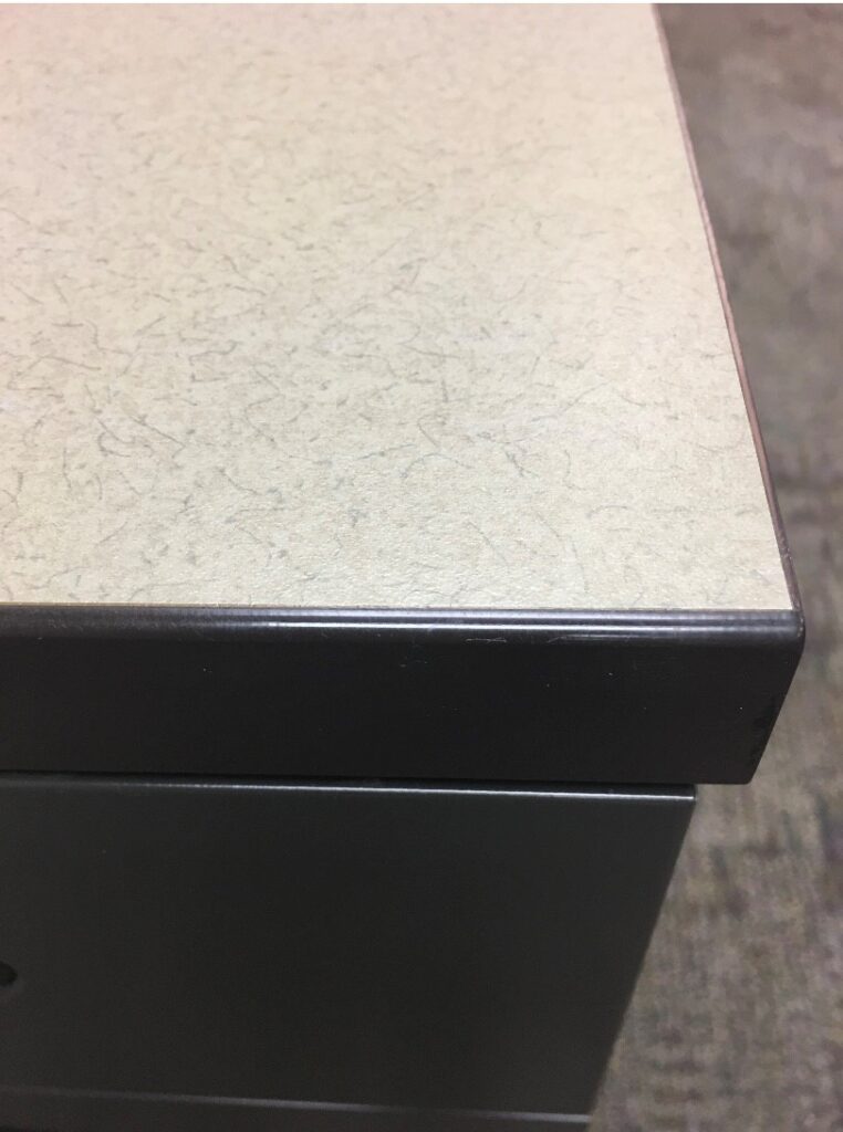 6′ x 6′ x 54″H Gray Trim Answer