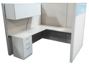 6′ x 6′ x 65″H Steelcase Answer