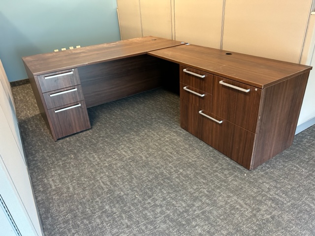 6’ x 8’ L Shape Indiana Desk