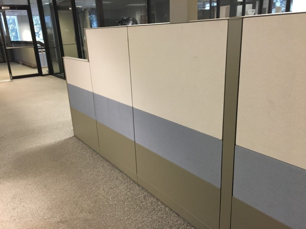 6′ x 8′ x 54″H Steelcase Answer