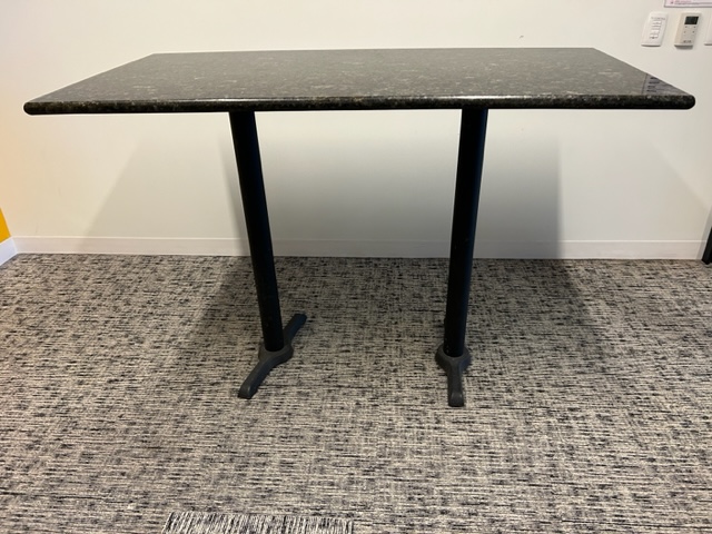 60” x 30” Marble Bar Height Table