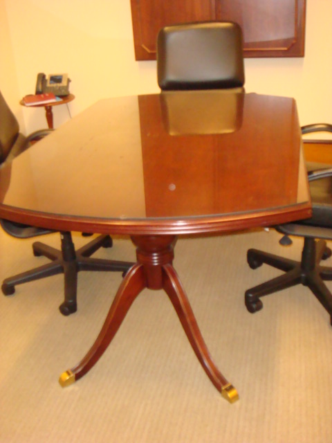 60 x 42″ cherry conference table