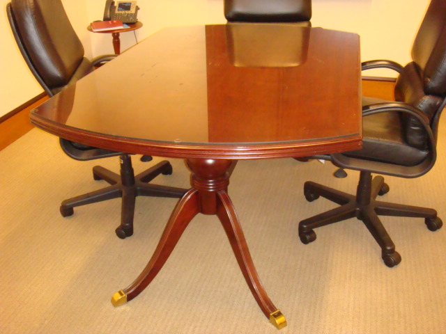 60 x 42″ cherry conference table