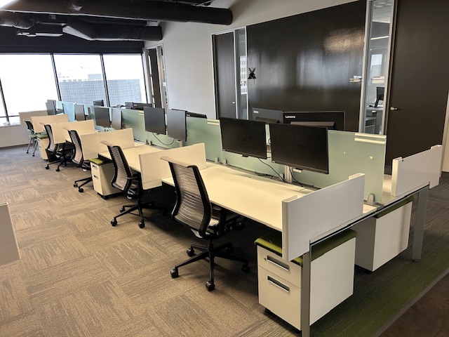 6’W Frame One Benching Desks