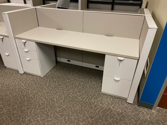 6’W x 2’D x 42″H Answer stations