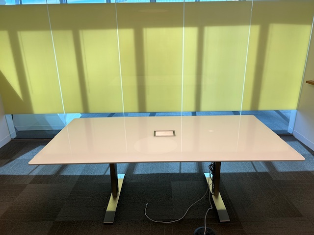 7’ x 42” Table w/power