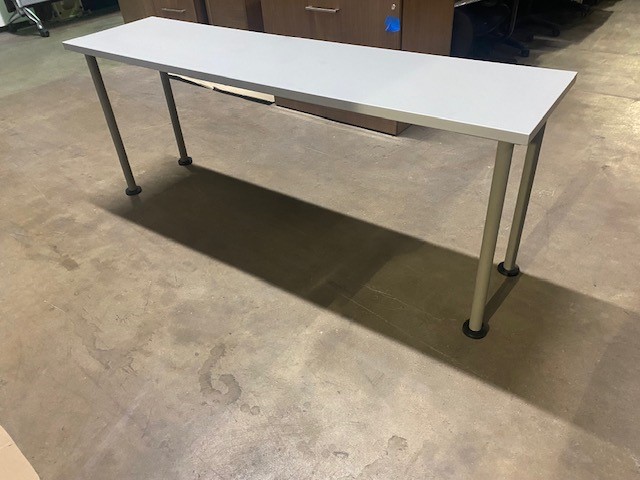 72” x 18” training table